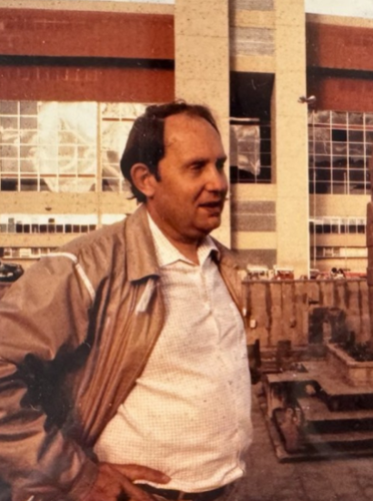 Klaus Barbie and Gerd Heidemann in La Paz, Bolivia