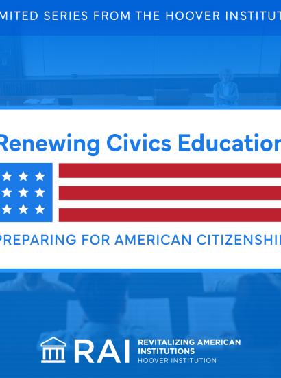 Renewing Civics Education