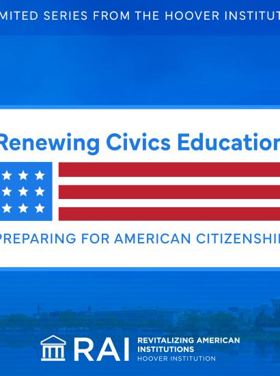 Renewing Civics Education