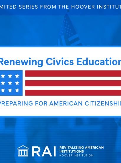 Renewing Civics Education