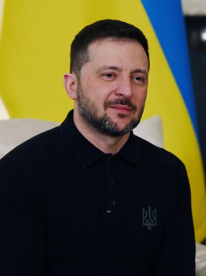 Ukrainian President Zelensky Visits Downing Street Ahead Of European Leaders Summit