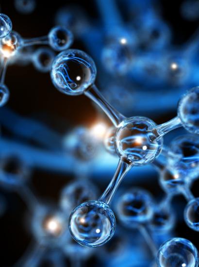 Molecular Structure Conceptual stock photo