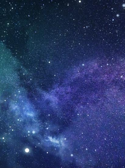 Space Stars, Nebula, Universe Background stock photo