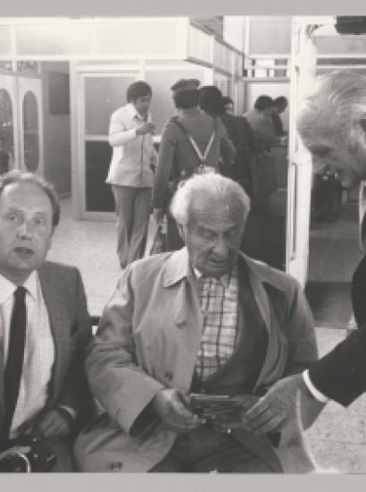 Gerd Heidemann, Karl Wolff, and Klaus Barbie