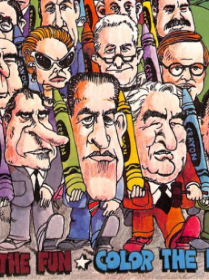 Watergate coloring book
