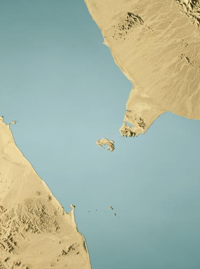Bab Al-Mandab Strait, Red Sea, Gulf of Aden