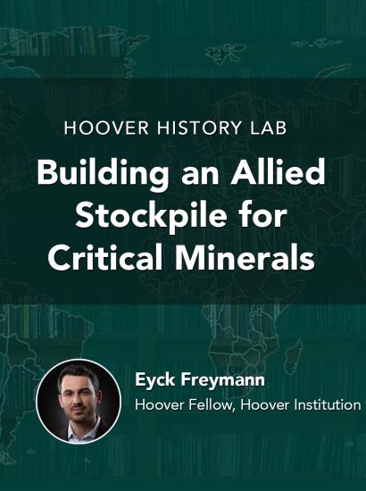 Building an Allied Stockpile for Critical Minerals