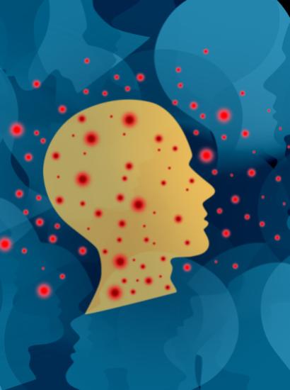 Measles Outbreak stock photo