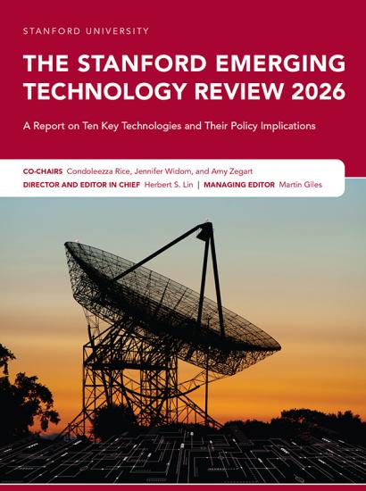 The Stanford Emerging Tech Review 2026 cover