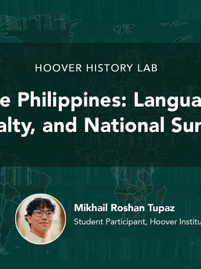 The Philippines: Language, Loyalty, and National Survival