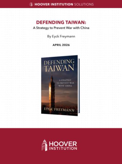 DEFENDING TAIWAN: A Strategy to Prevent War with China