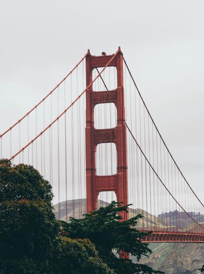 Golden Gate Bridge in San Francisco, California