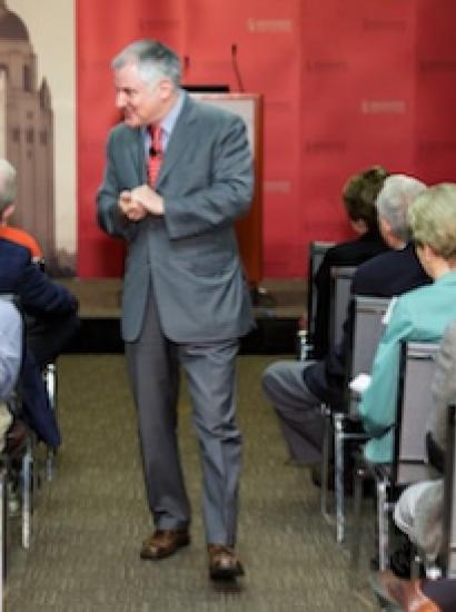 Stephen Kotkin, Princeton professor and Hoover research fellow, discusses his new Stalin biography in Stauffer auditorium