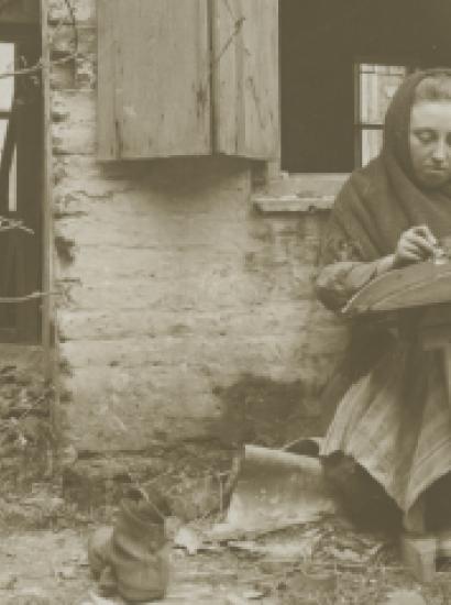Photograph of woman in Belgium