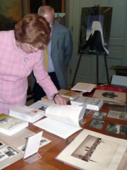 Image for Vaira Vike-Freiberga’s Visit to the Hoover Institution Library and Archives