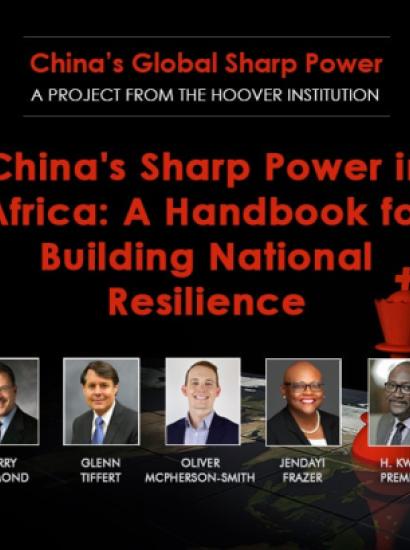 Image for China's Sharp Power In Africa: A Handbook For Building National Resilience