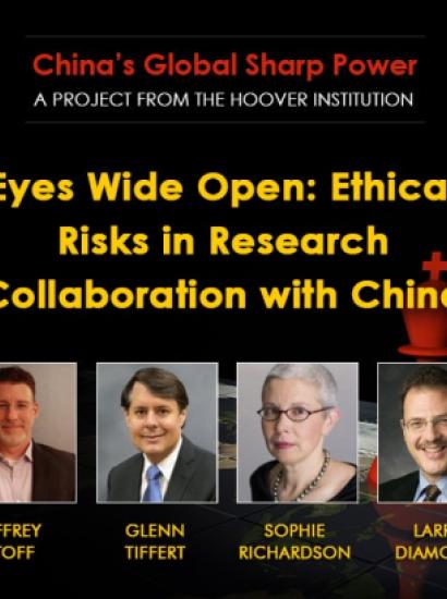 Image for Eyes Wide Open: Ethical Risks In Research Collaboration With China