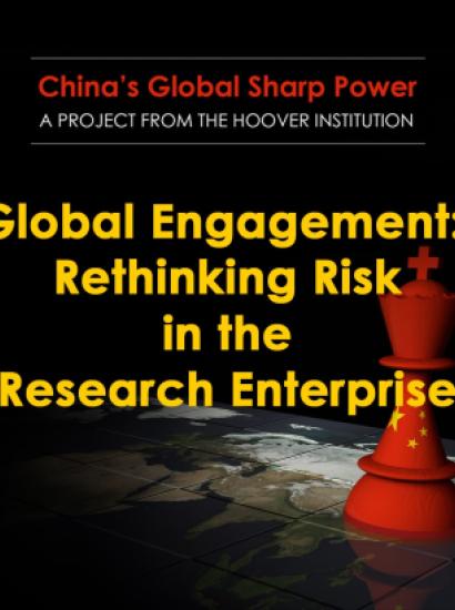 Image for Global Engagement: Rethinking Risk In The Research Enterprise