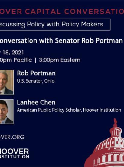 Image for A Conversation With Senator Rob Portman 