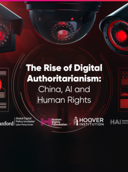 Image for The Rise Of Digital Authoritarianism: China, AI, & Human Rights