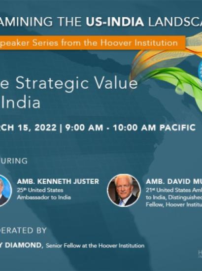 Image for The Strategic Value Of India