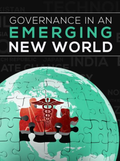 Image for Governance In An Emerging New World: Health And The Changing Environment 