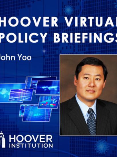 Image for John Yoo: COVID-19 And Federalism 