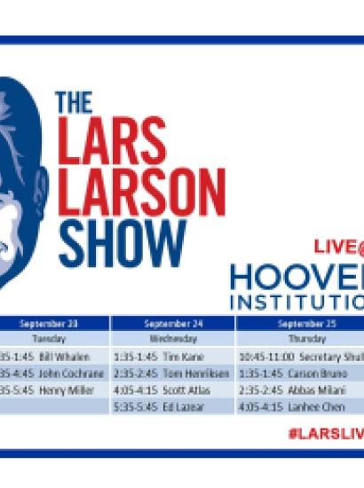 Image for Lars Larson Show Broadcasting Live from Hoover
