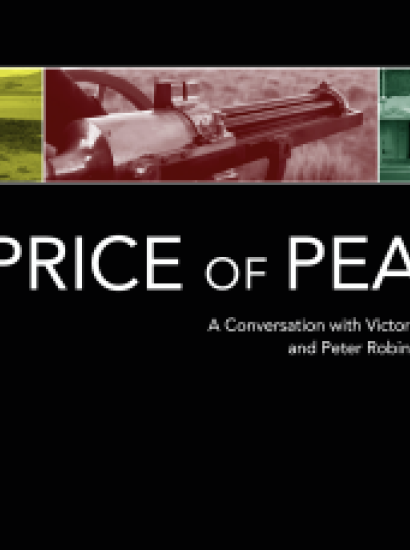 Image for "The Price Of Peace" Screening And Discussion