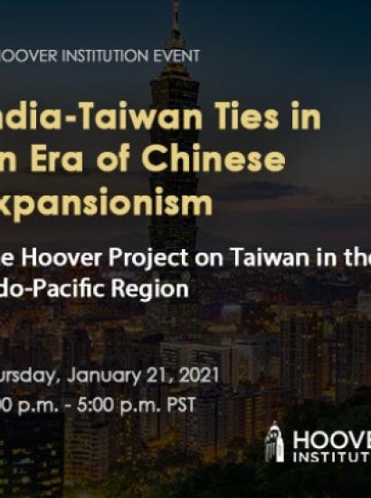 Image for India-Taiwan Ties In An Era Of Chinese Expansionism