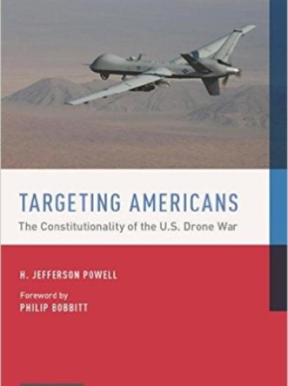 Image for Constitutionality Of The U.S. Drone War
