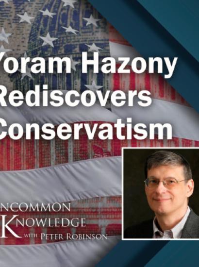 Image for Yoram Hazony Rediscovers Conservatism