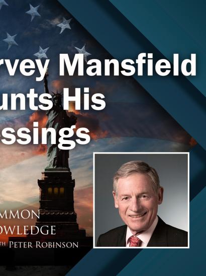 Image for Harvey Mansfield Counts His Blessings