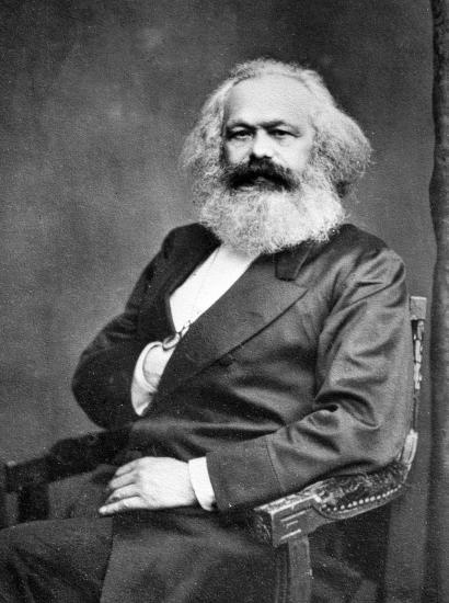 Portrait of Karl Marx