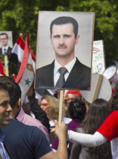 Protest against Bashar al-Assad