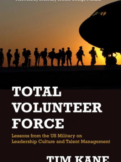 Total Volunteer Force by Hoover fellow Tim Kane