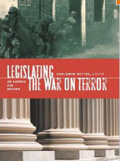 Legislating the War on Terror - book cover