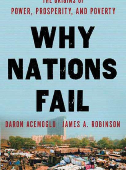 Why Nations Fail: The Origins of Power, Prosperity, and Poverty by Daron Acemogl