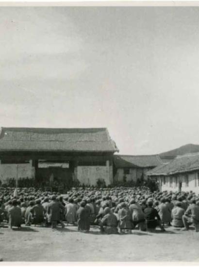 Mao Zedong Oration in Yan’an, circa 1937