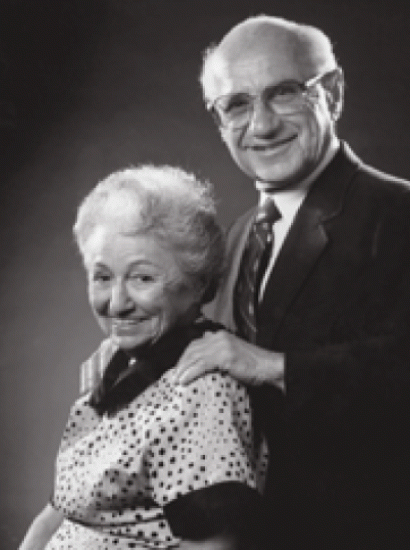 Rose and Milton Friedman