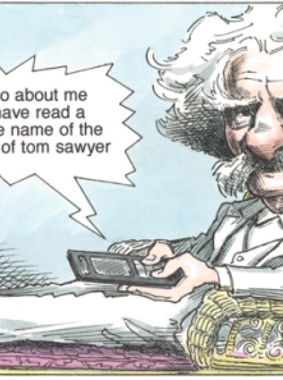 All Twitter, No Twain
