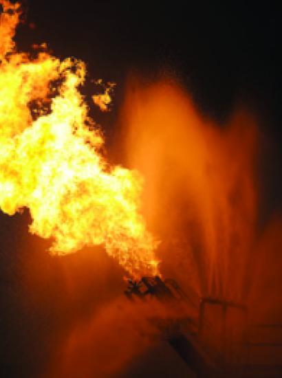 Gas from Deepwater Horizon well