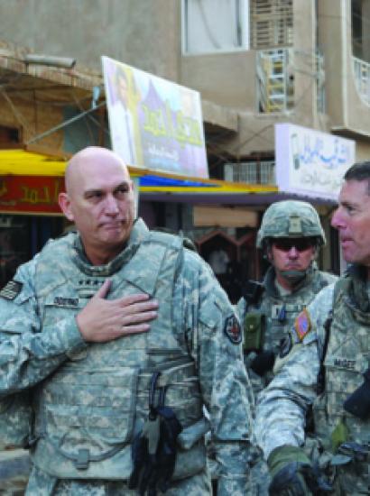 General Ray Odierno and Army officer Joseph McGee