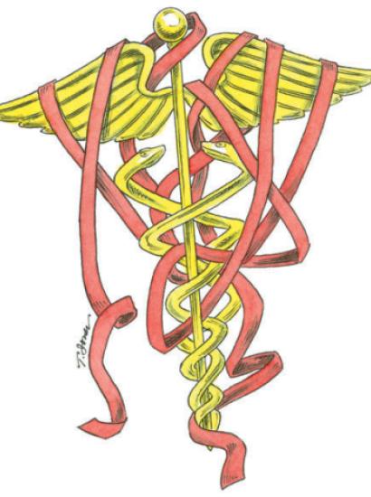 Phantom Savings health care symbol