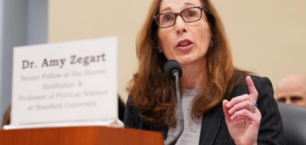 Amy Zegart: Intelligence Community Reform with Think Tank Leaders Open Hearing of the House Permanent Select Committee on Intelligence