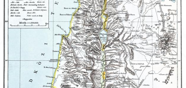 Palestine Map