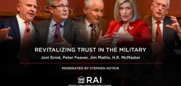 Revitalizing Trust in the Military