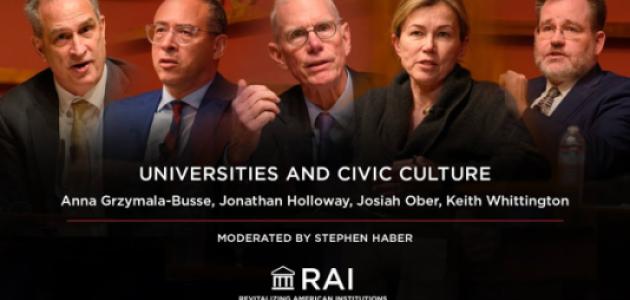 Universities and Civic Culture
