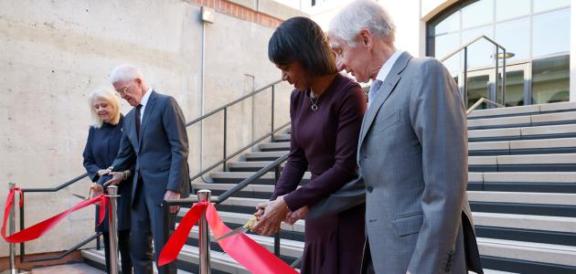 Ribbon cutting