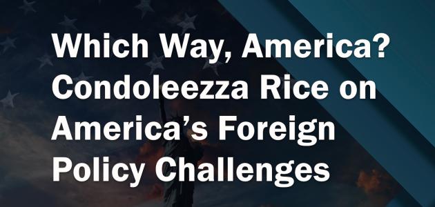 Uncommon Knowledge | Condoleezza Rice